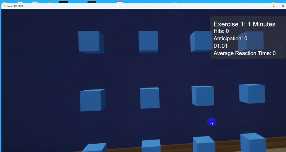 Demo del sistema VR CNS Sprint da computer