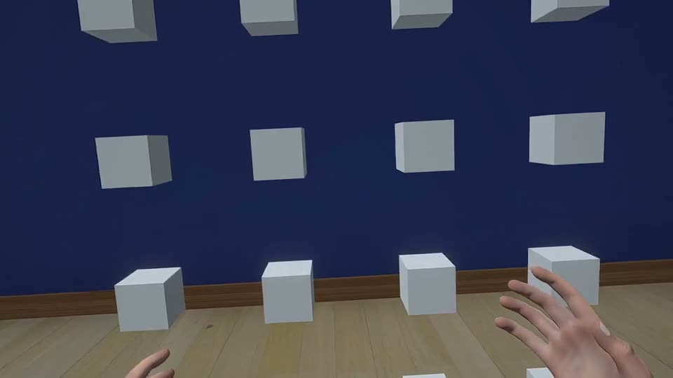 Dimostrazione di un esercizio in VR CNS Sprint
